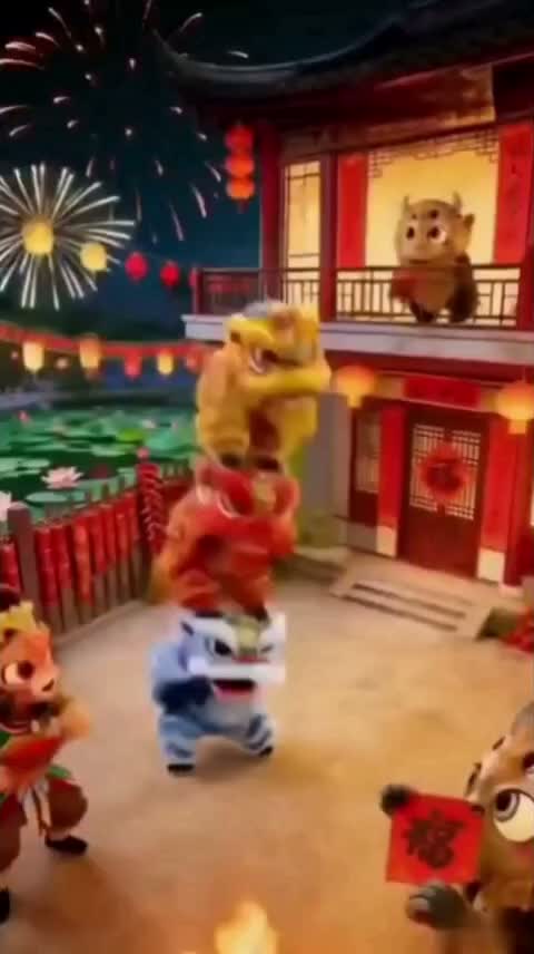 舞獅賀歲